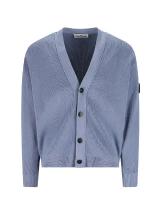 Buttoned cardigan-STONE ISLAND-Verso
