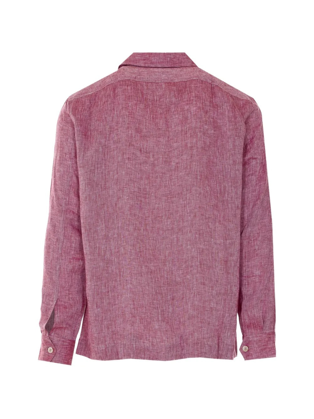 Buttoned Long-sleeve Shirt-BRUNELLO CUCINELLI-Verso