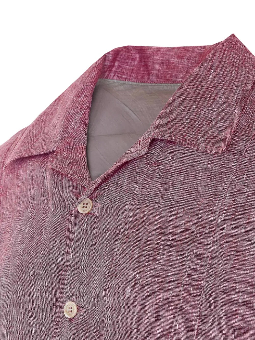 Buttoned Long-sleeve Shirt-BRUNELLO CUCINELLI-Verso
