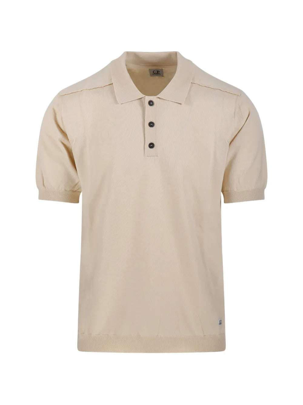 Buttoned short-sleeve knitwear-C.P. COMPANY-304790-S-Verso