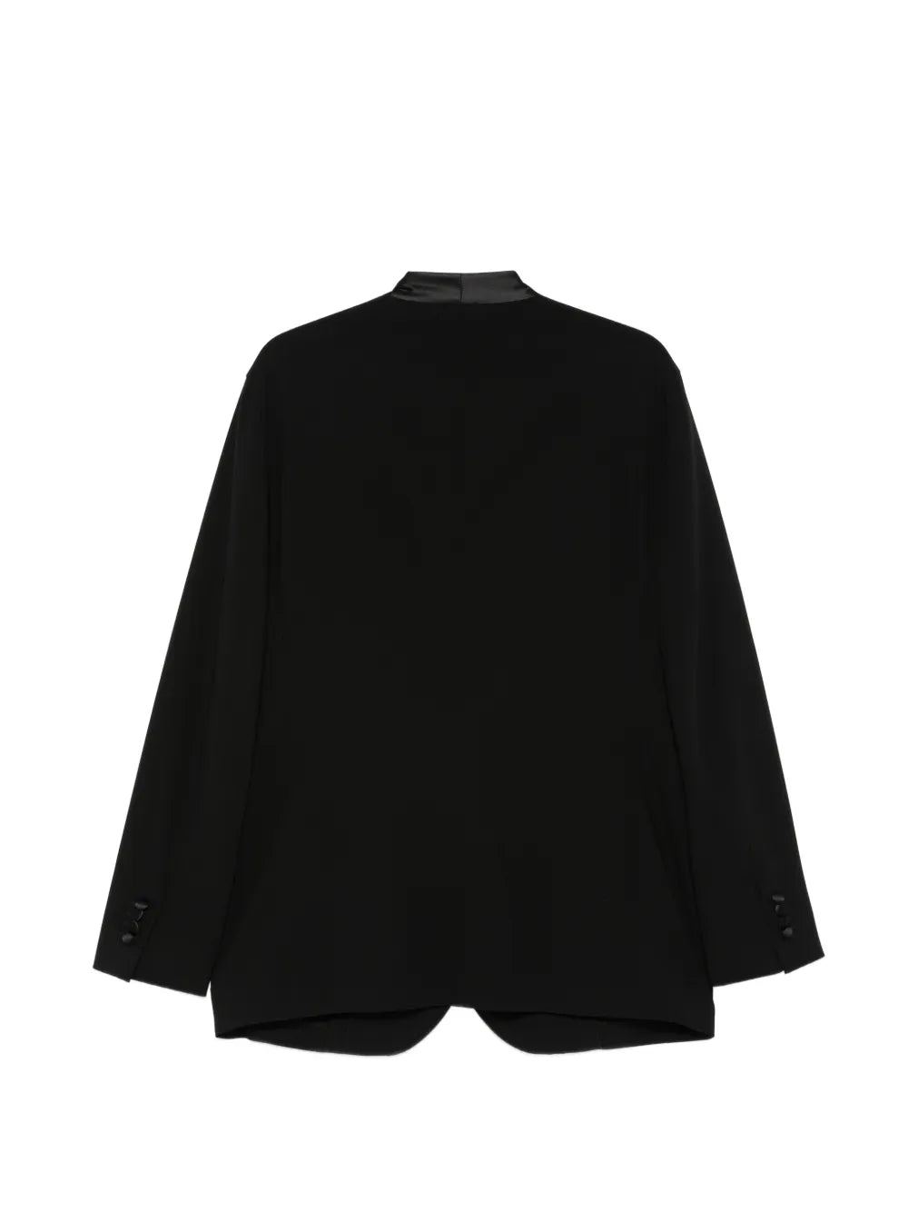 Buttoned tailored jacket-GIORGIO ARMANI-Verso