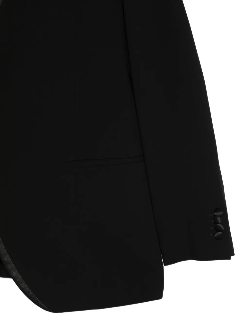 Buttoned tailored jacket-GIORGIO ARMANI-Verso