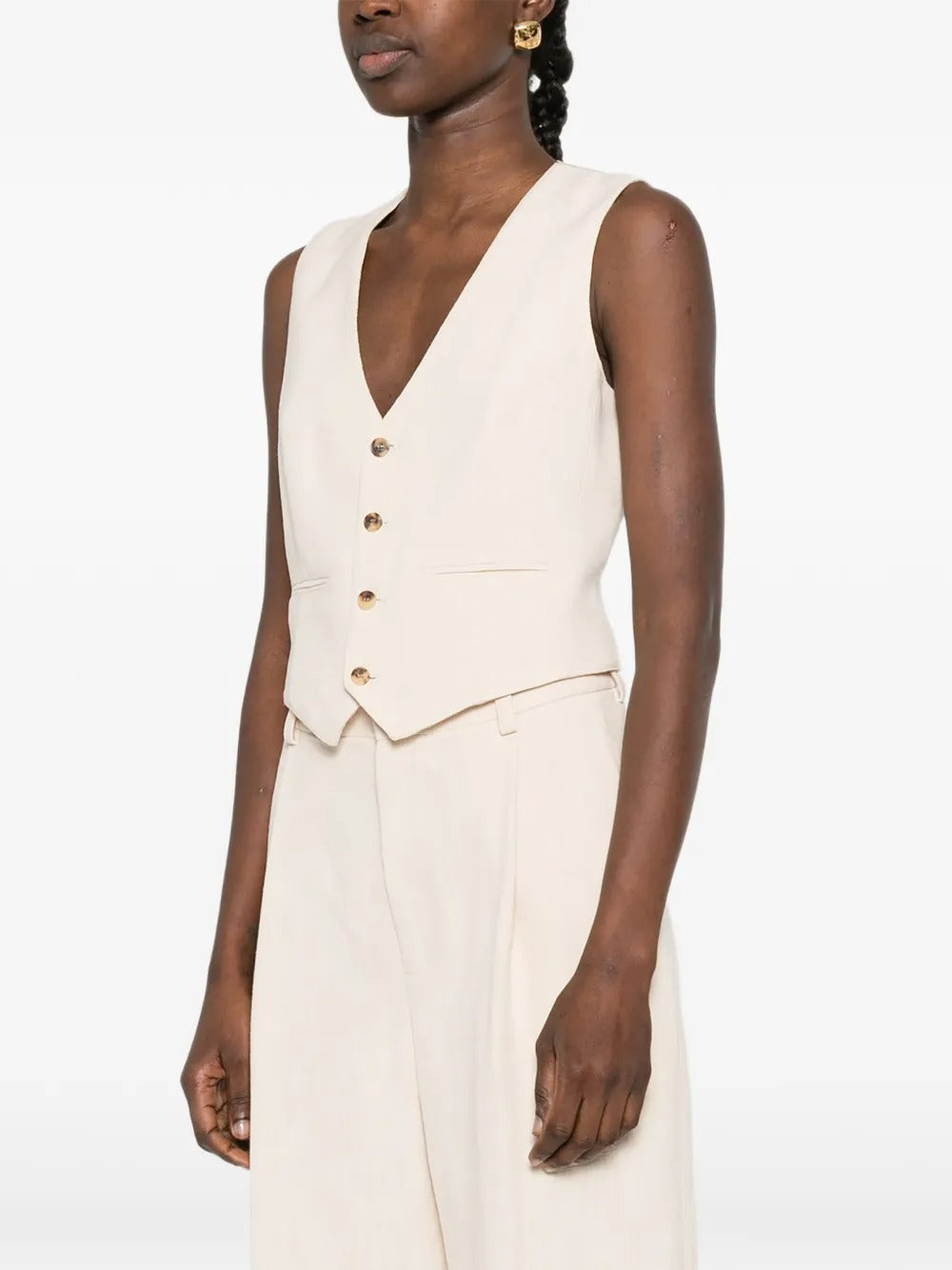 Wardrobe.nyc buttoned waistcoat-WARDROBE NYC-Verso