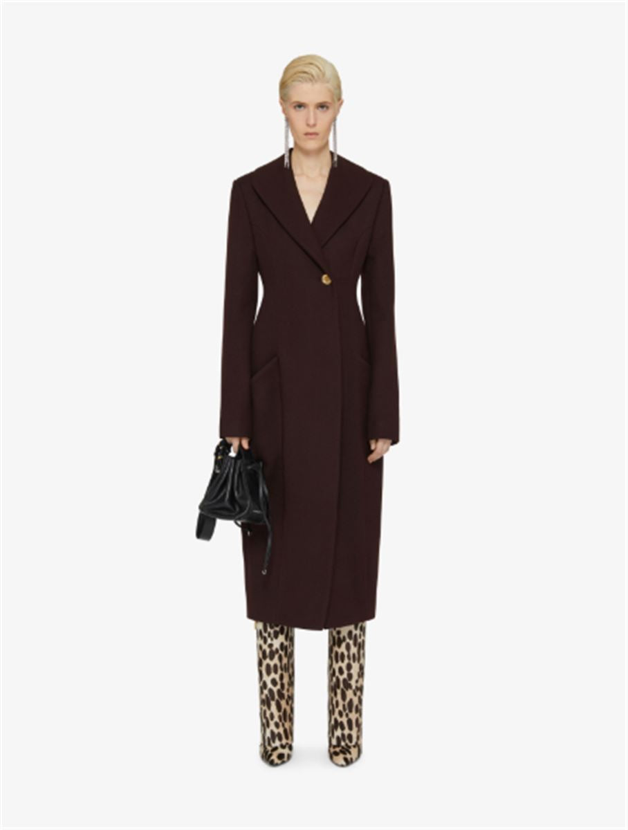 COAT IN WOOL -  GIVENCHY -  Verso