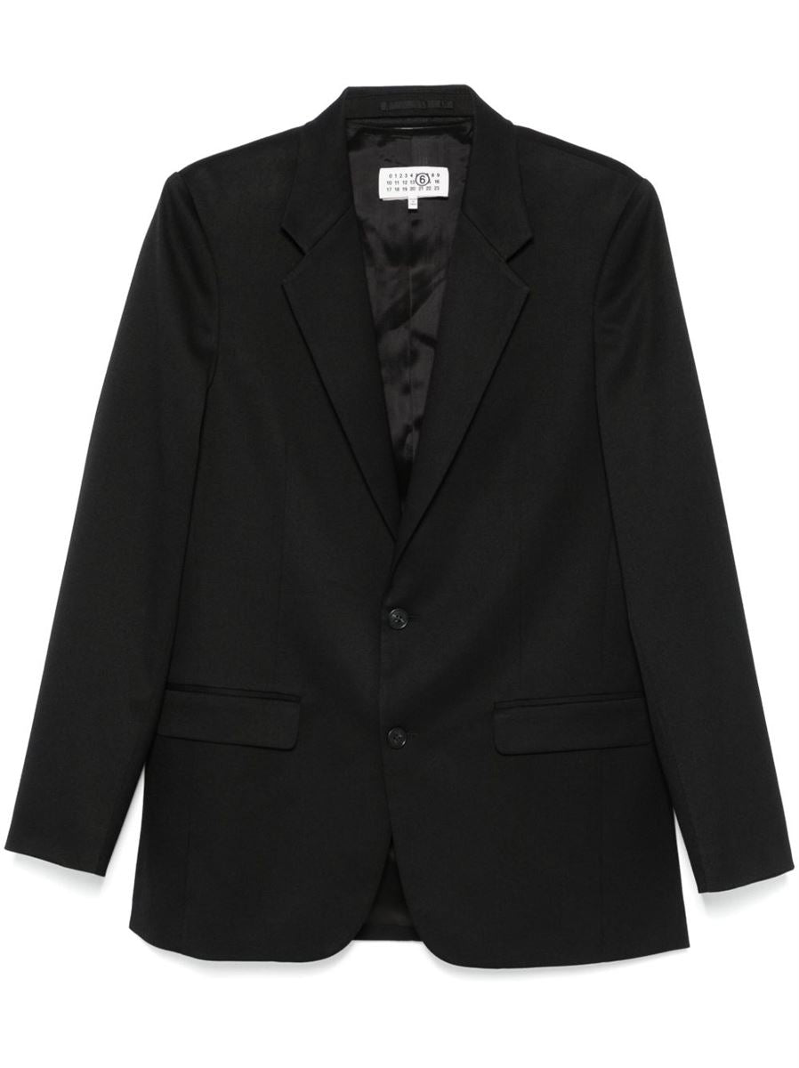 SINGLE-BREASTED BLAZER -  MM6 -  Verso