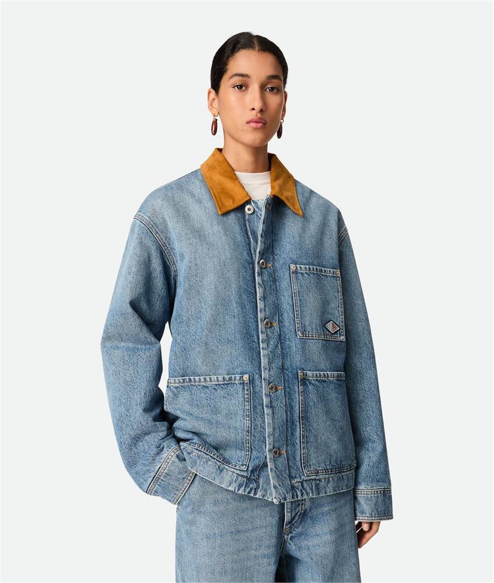 VINTAGE INDIGO DENIM JACKET