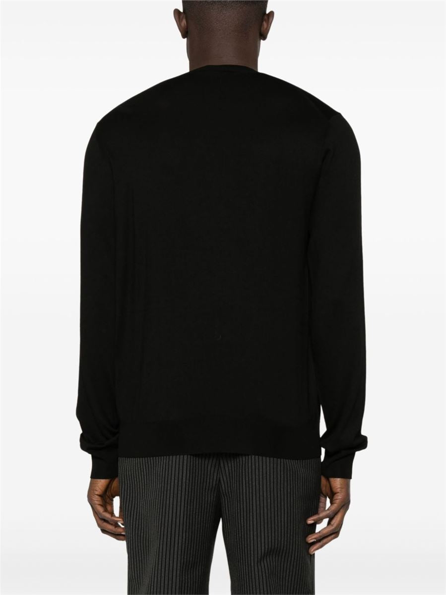RECYCLED-SILK SWEATER - PRADA - Verso