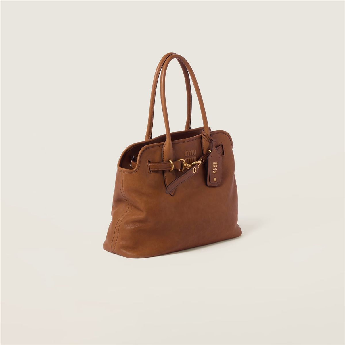 Aventure nappa leather bag-MIU MIU-Verso