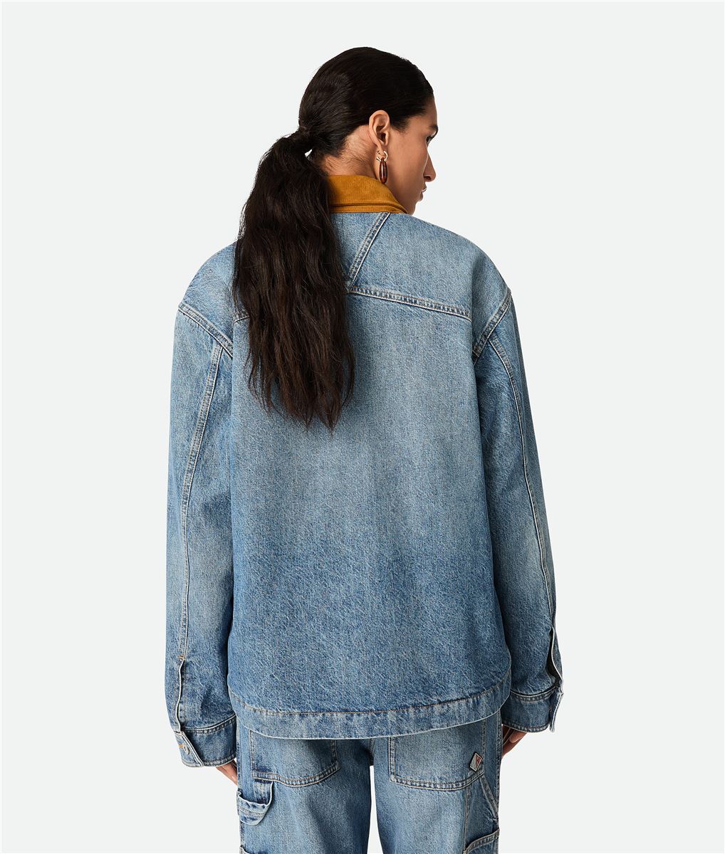 VINTAGE INDIGO DENIM JACKET