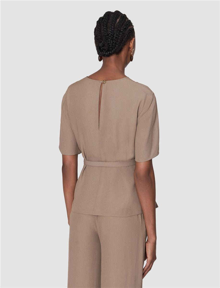 Atheris crepe blouse-JOSEPH-Verso