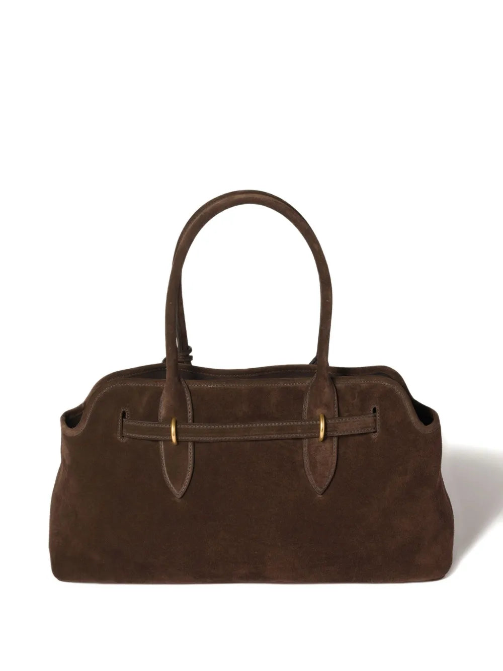 Miu miu aventure suede buckle-fastening tote bag