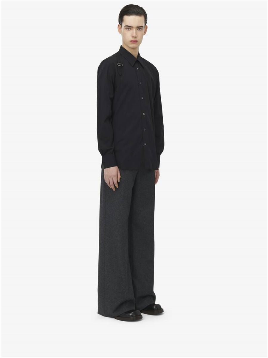 SHIRT WITH HARNESS FOR MEN IN WHITE - A. MCQUEEN - Verso