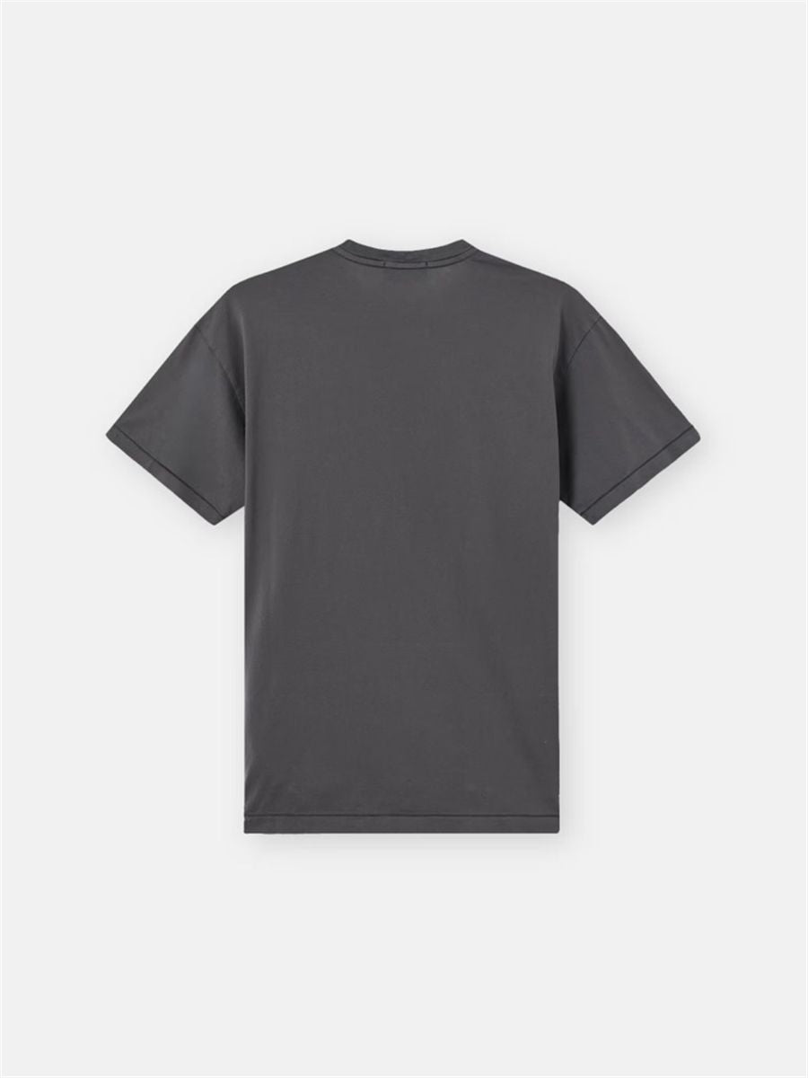 Slim-fit t-shirt with compass patch-STONE ISLAND-Verso