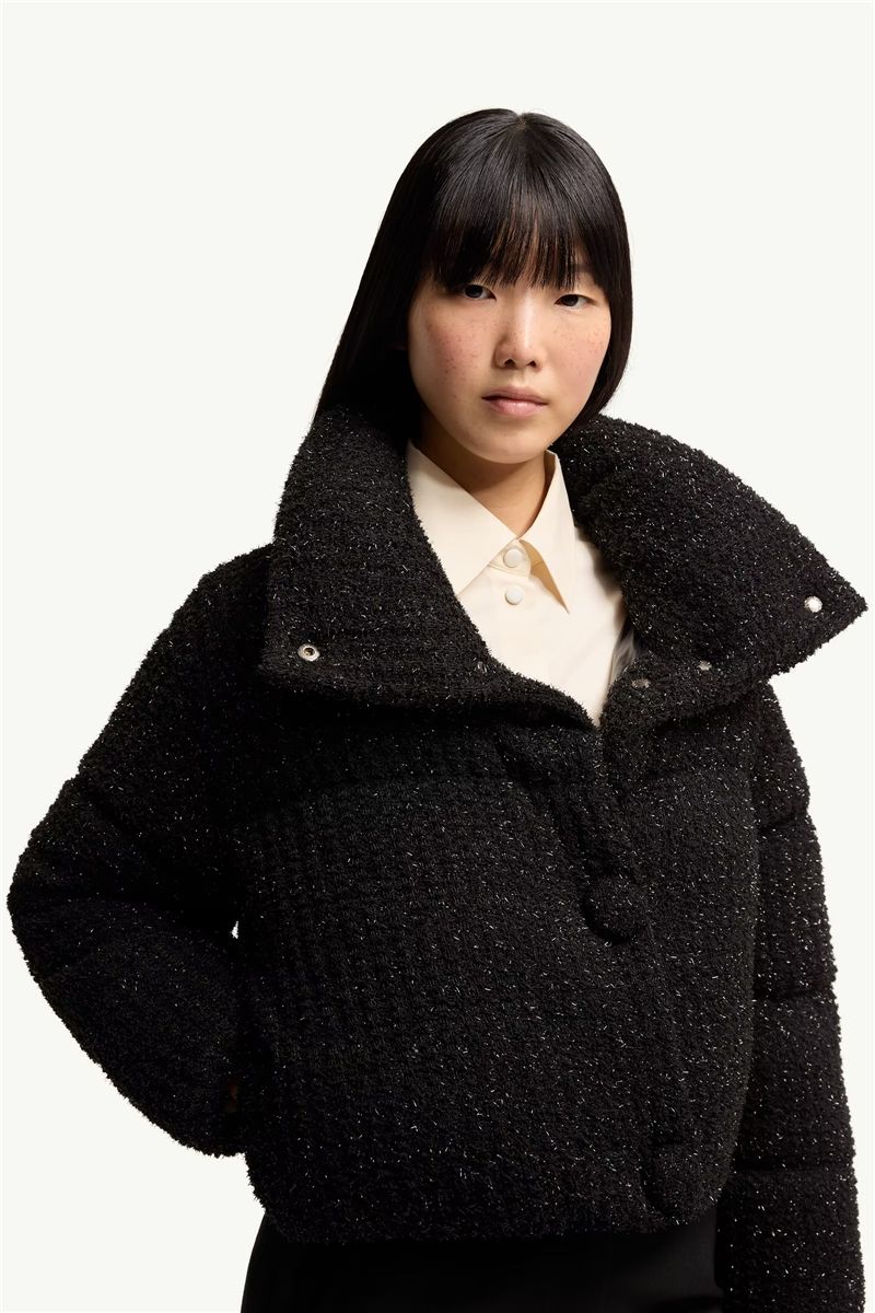 Almee teddy short down jacket-MONCLER-Verso