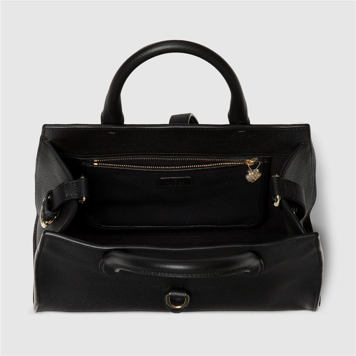 MEDIUM TOTE BAG WITH HOOK CLOSURE - GUCCI - Verso