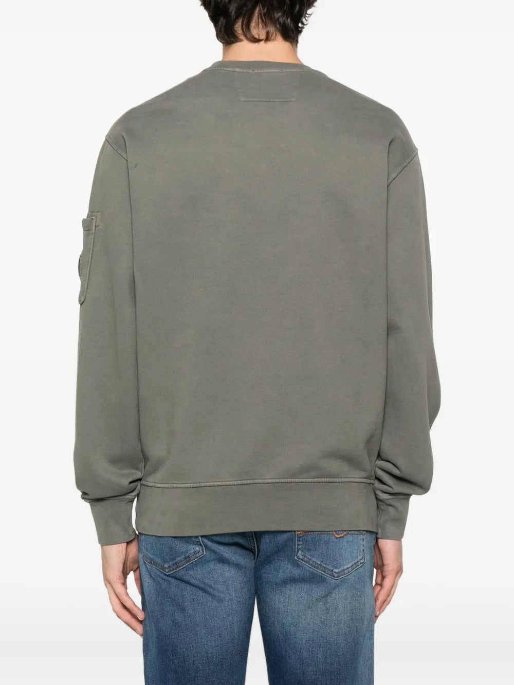 C.p. company pocket-detail crewneck sweatshirt-CP COMPANY-Verso