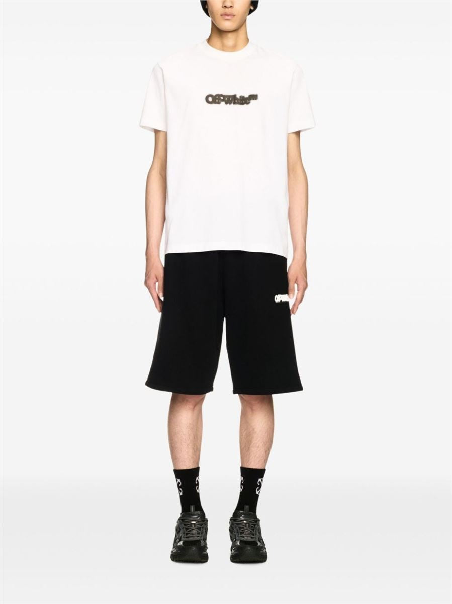 SPRAY ARROW SLIM FIT T-SHIRT -  OFF-WHITE -  Verso