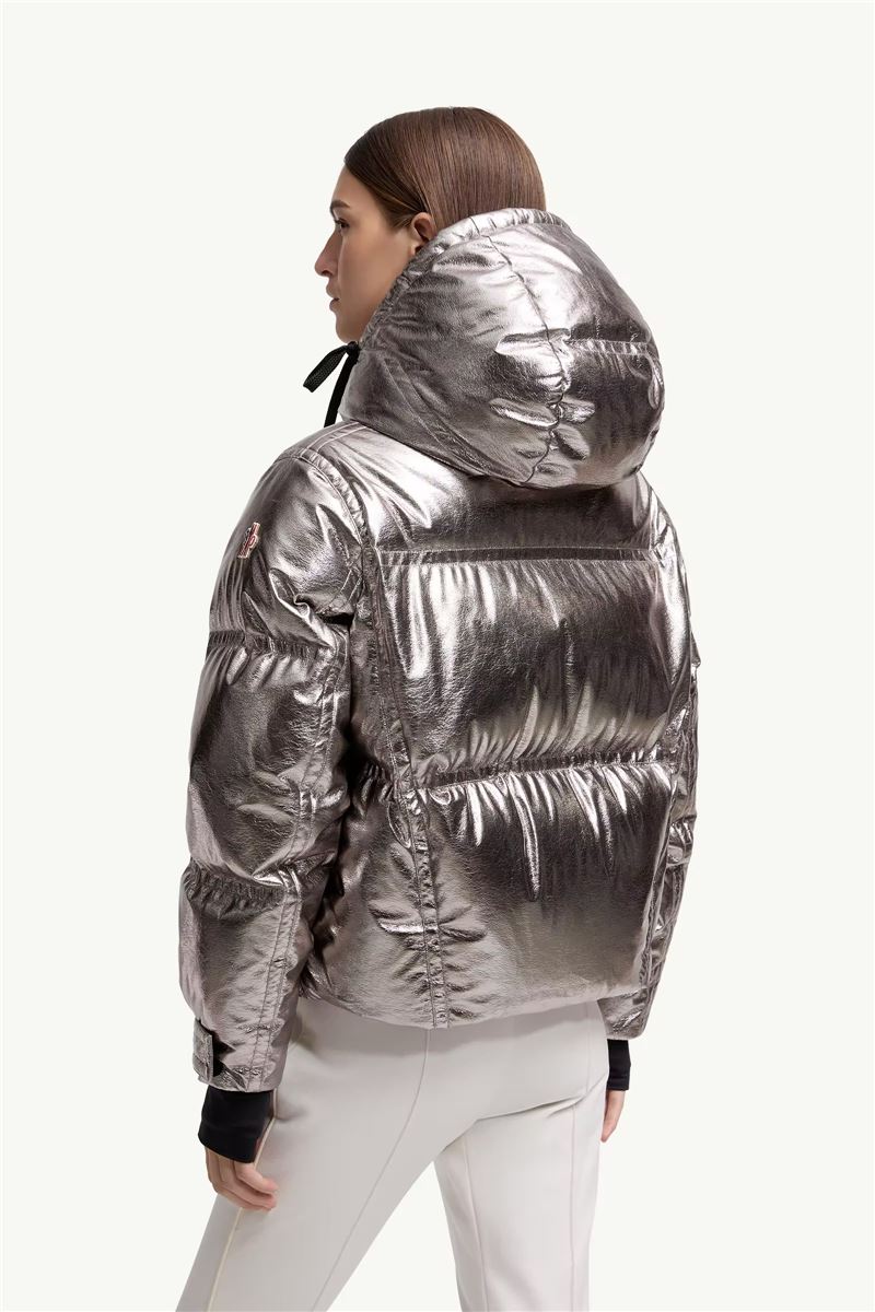 Calaque Metallic Hooded Down Ski Jacket-MONCLER-Verso