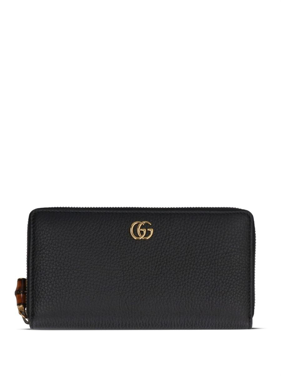 CALF-LEATHER ZIP-FASTENING WALLET -  GUCCI -  Verso