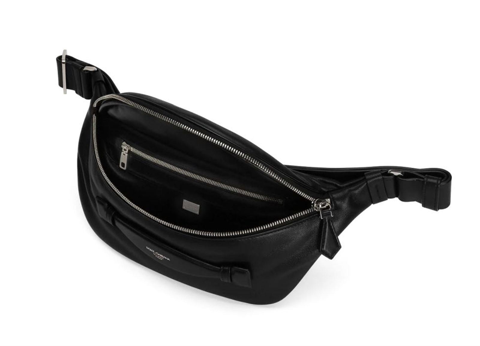 CALFSKIN NAPPA LEATHER BELT BAG-DOLCE & GABBANA-Verso
