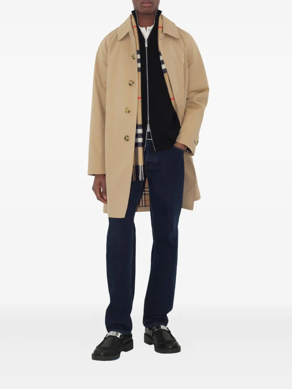 Camden Raglan-Sleeve Coat-BURBERRY-Verso