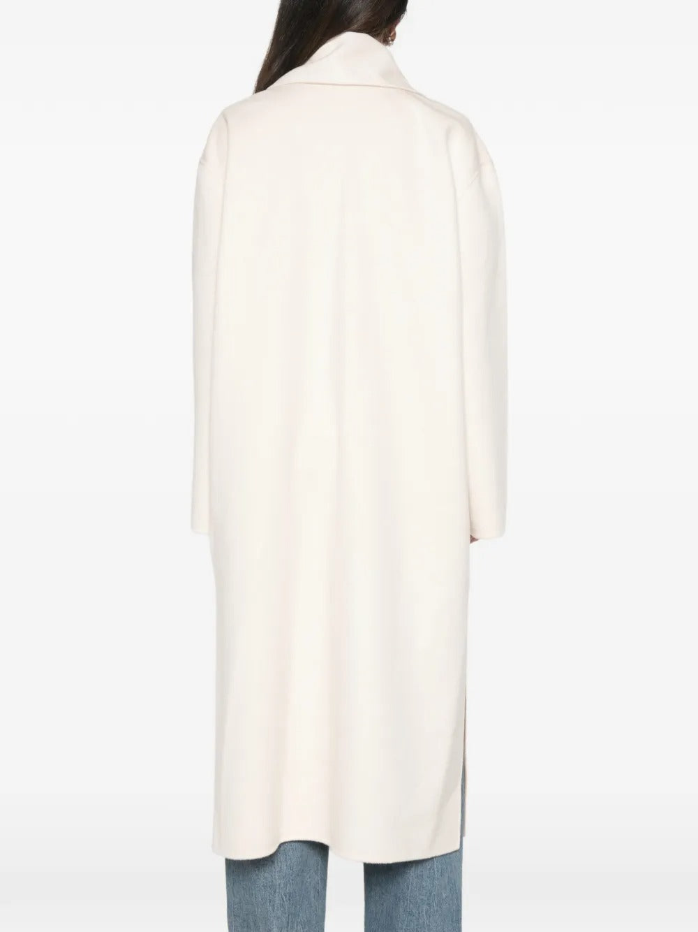 Camilla scarf-detail coat-ALICIA AUDREY-Verso
