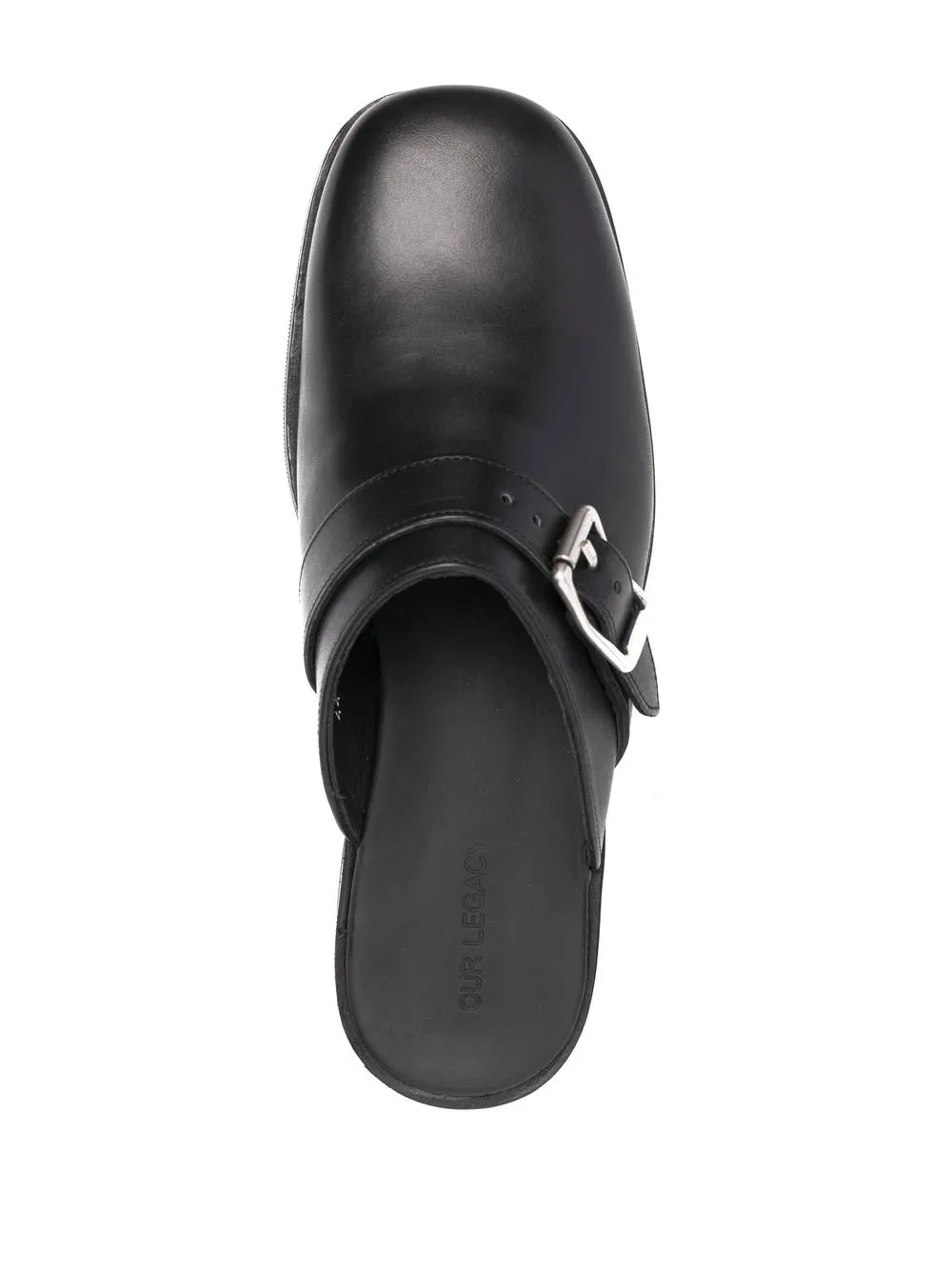 Camion buckle-detail mules-OUR LEGACY-Verso