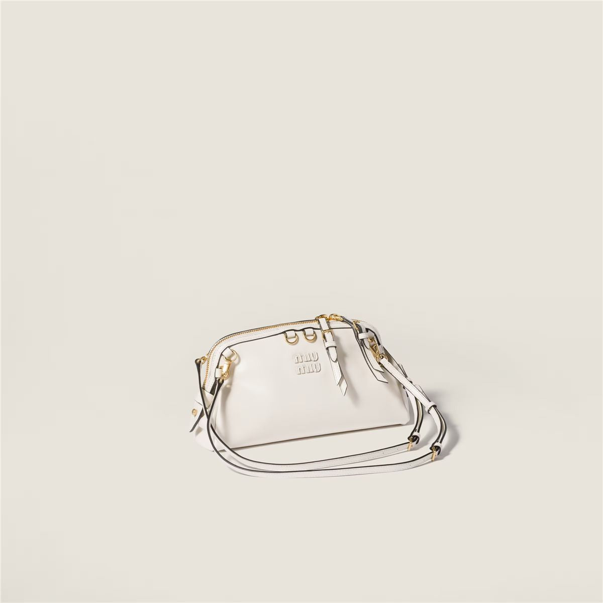 Caprice leather clutch-MIU MIU-Verso