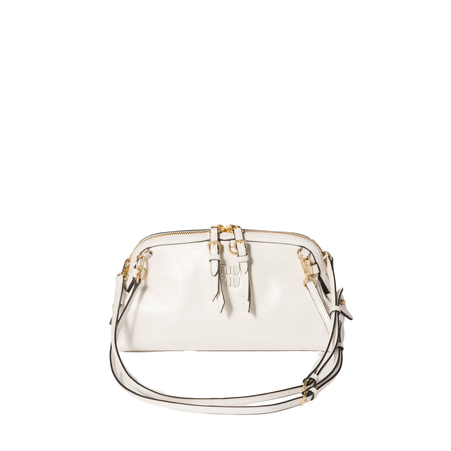 Caprice leather clutch-MIU MIU-Verso
