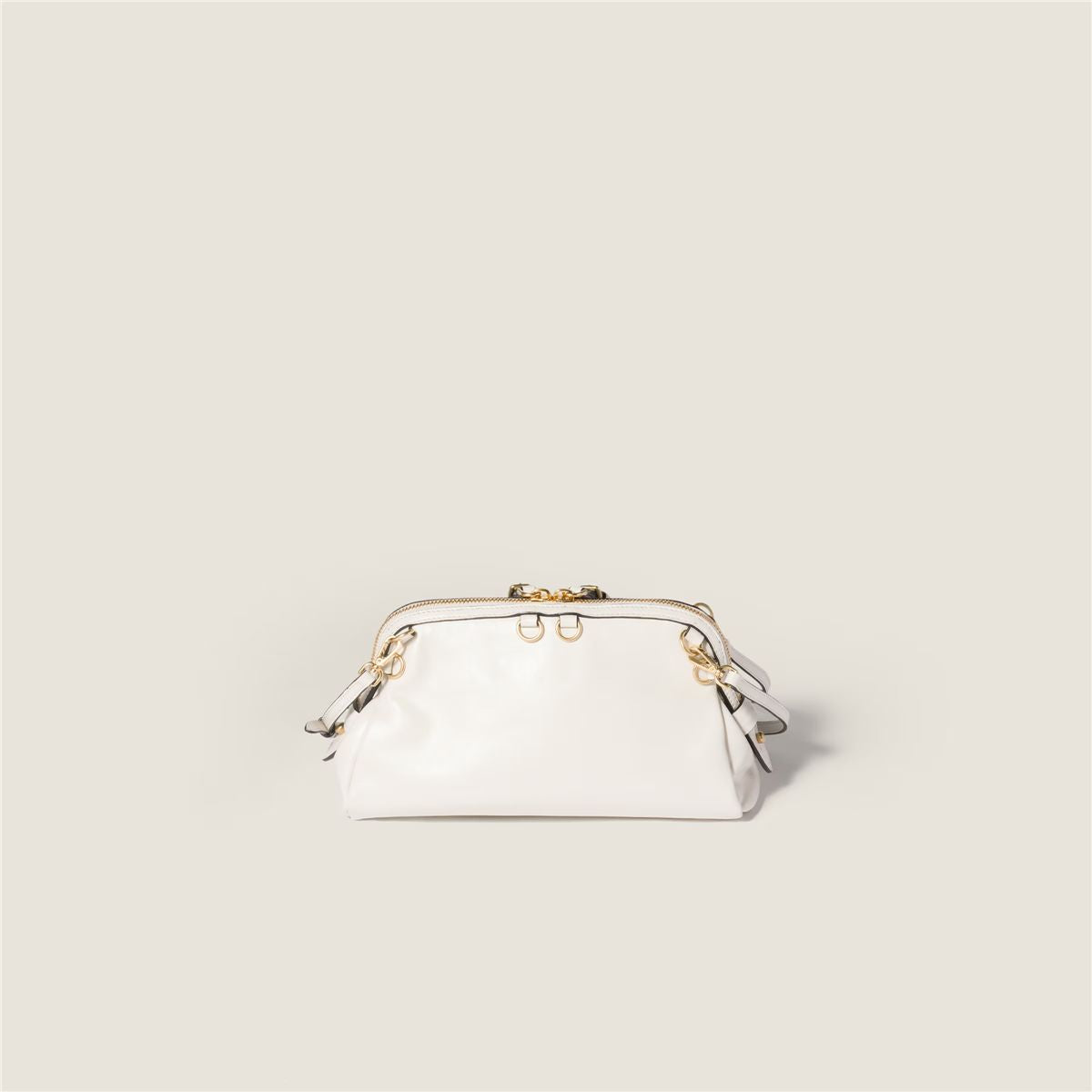 Caprice leather clutch-MIU MIU-Verso
