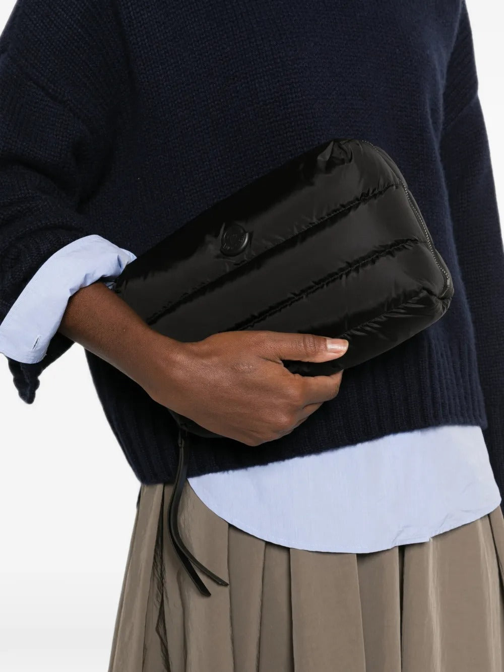 Caradoc quilted wash bag-MONCLER-Verso