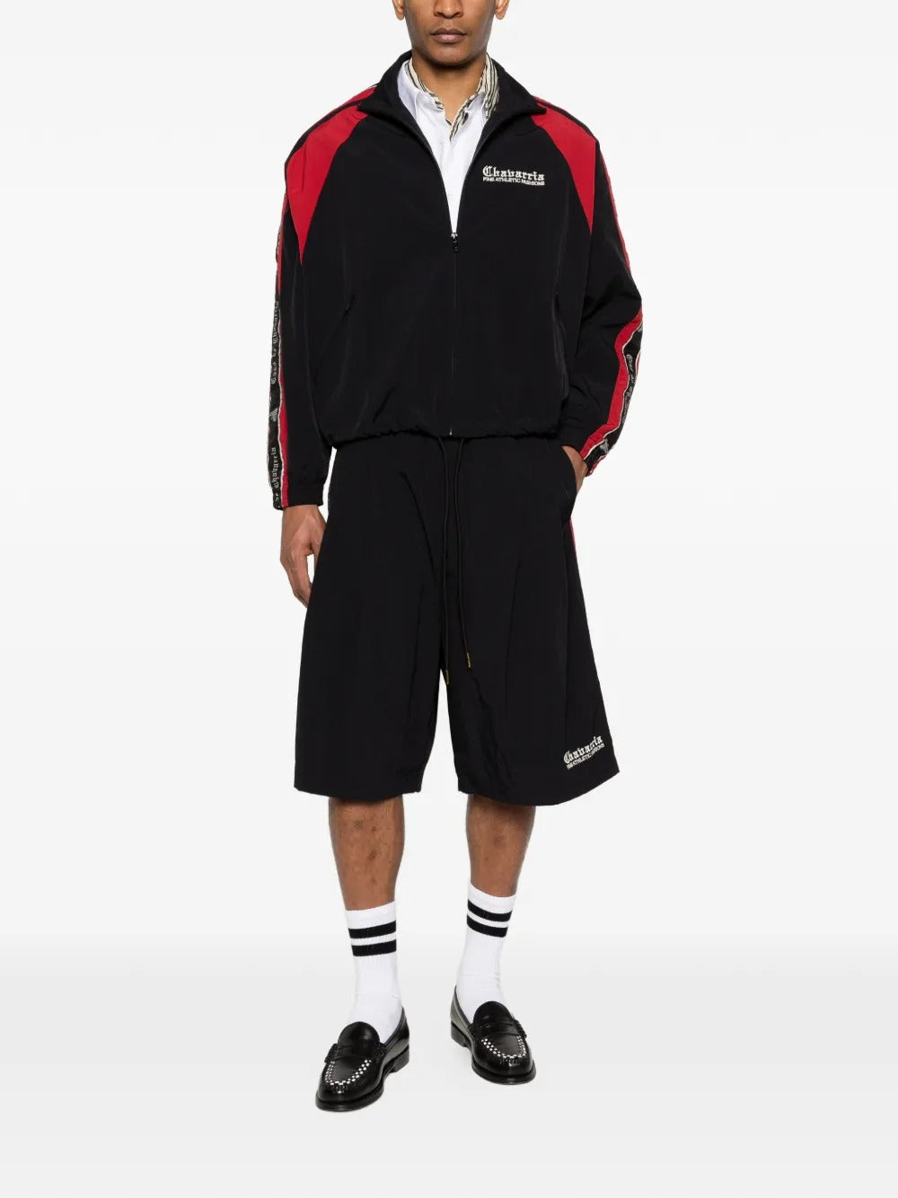 Casa De Chavarria Orale Track Short-WILLY CHAVARRIA-Verso