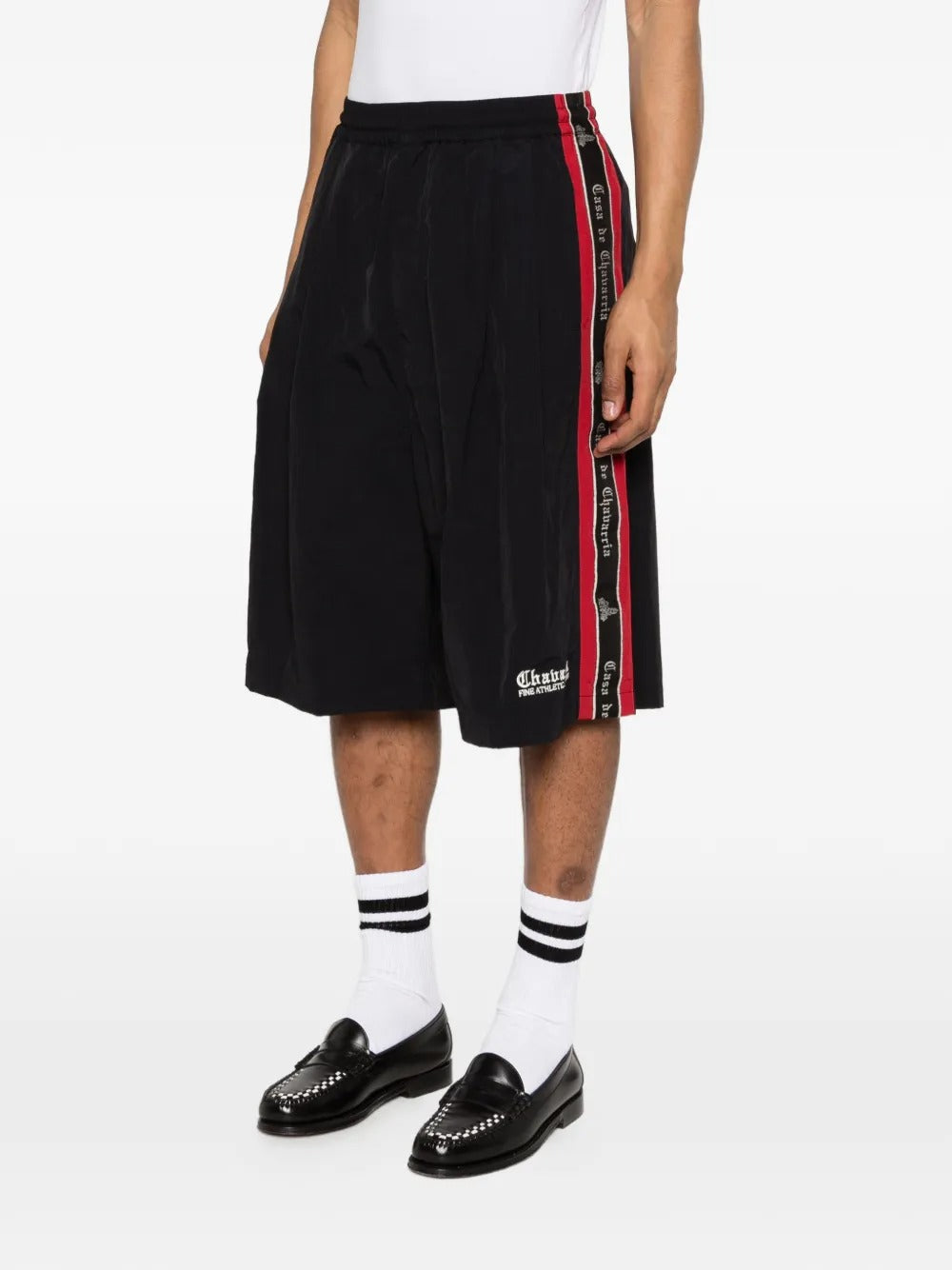 Casa De Chavarria Orale Track Short-WILLY CHAVARRIA-Verso