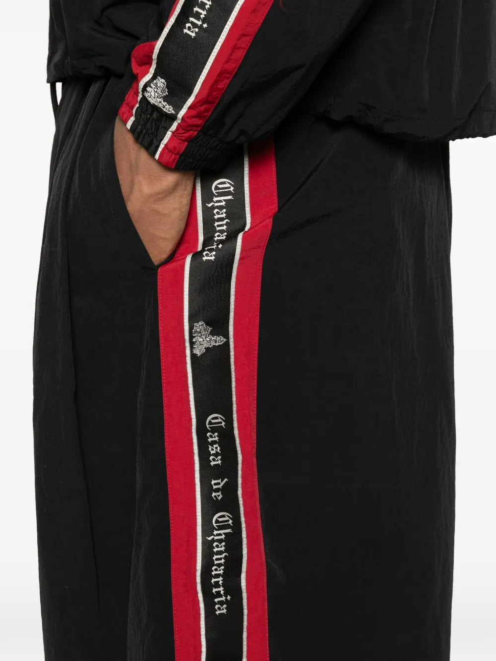 Casa De Chavarria Orale Track Short-WILLY CHAVARRIA-Verso