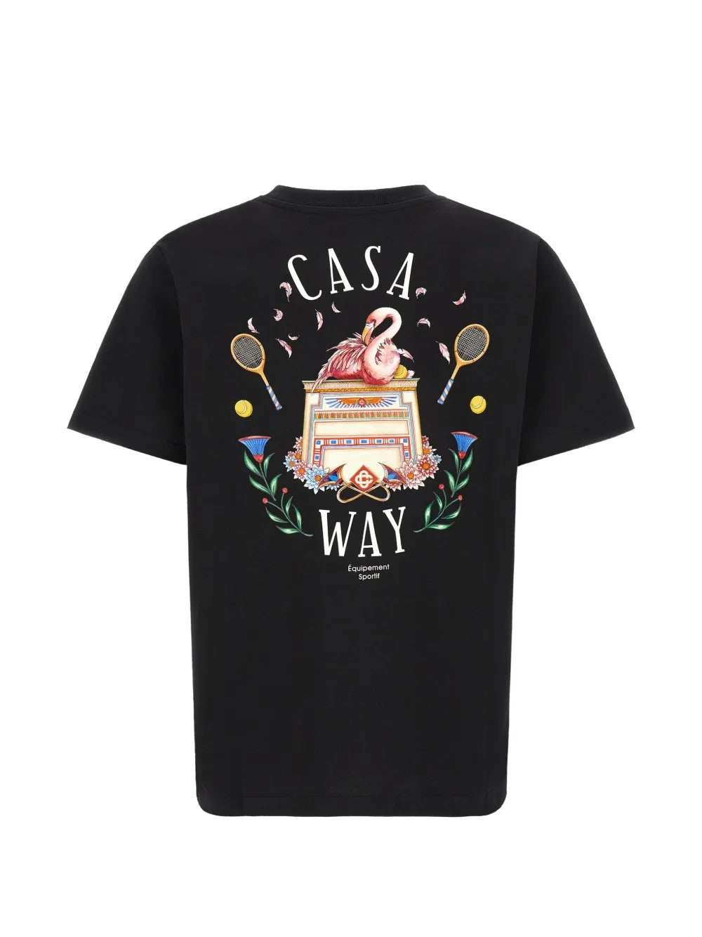 Casa way graphic-print t-shirt-CASABLANCA-Verso