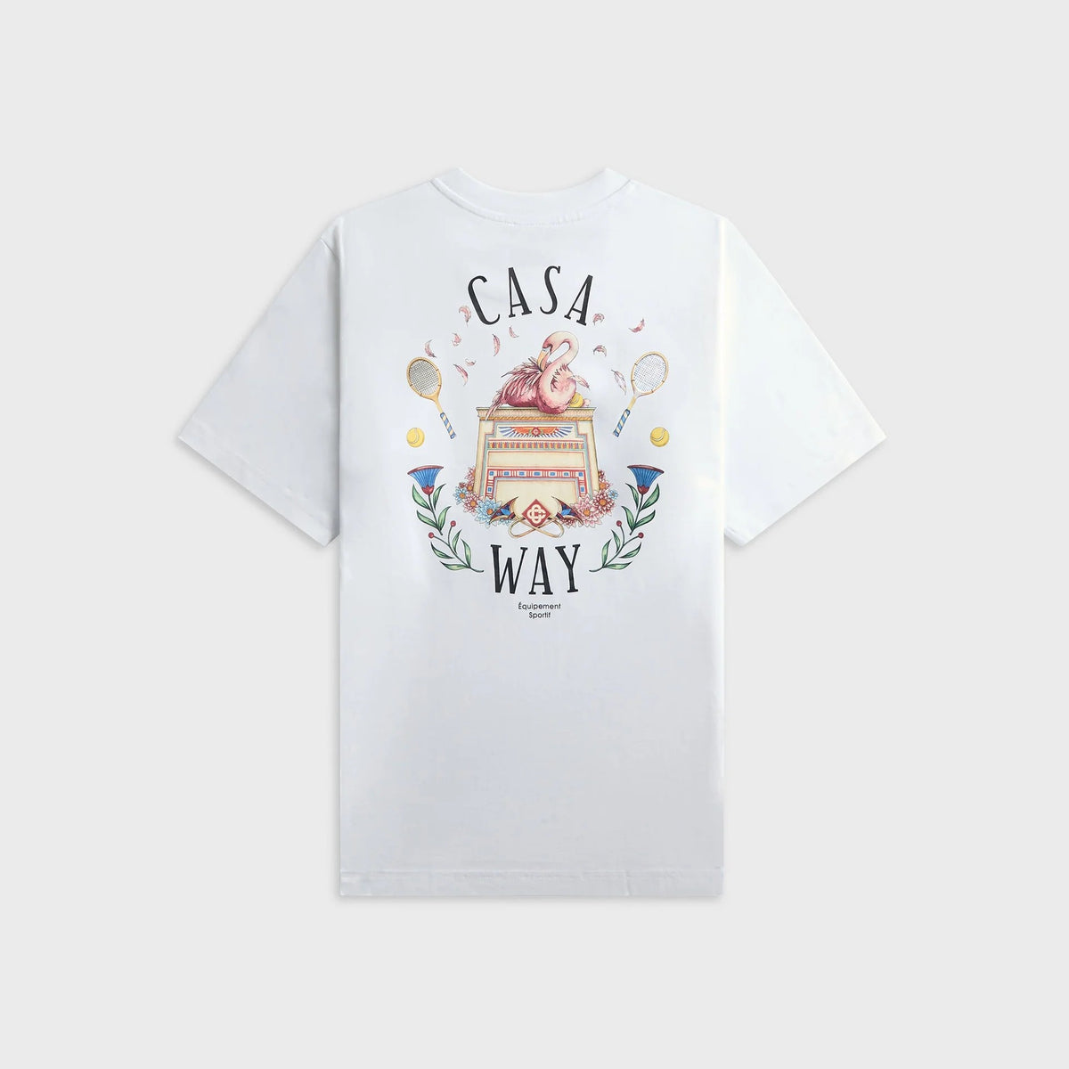 Casa Way Graphic-Print T-shirt-CASABLANCA-Verso