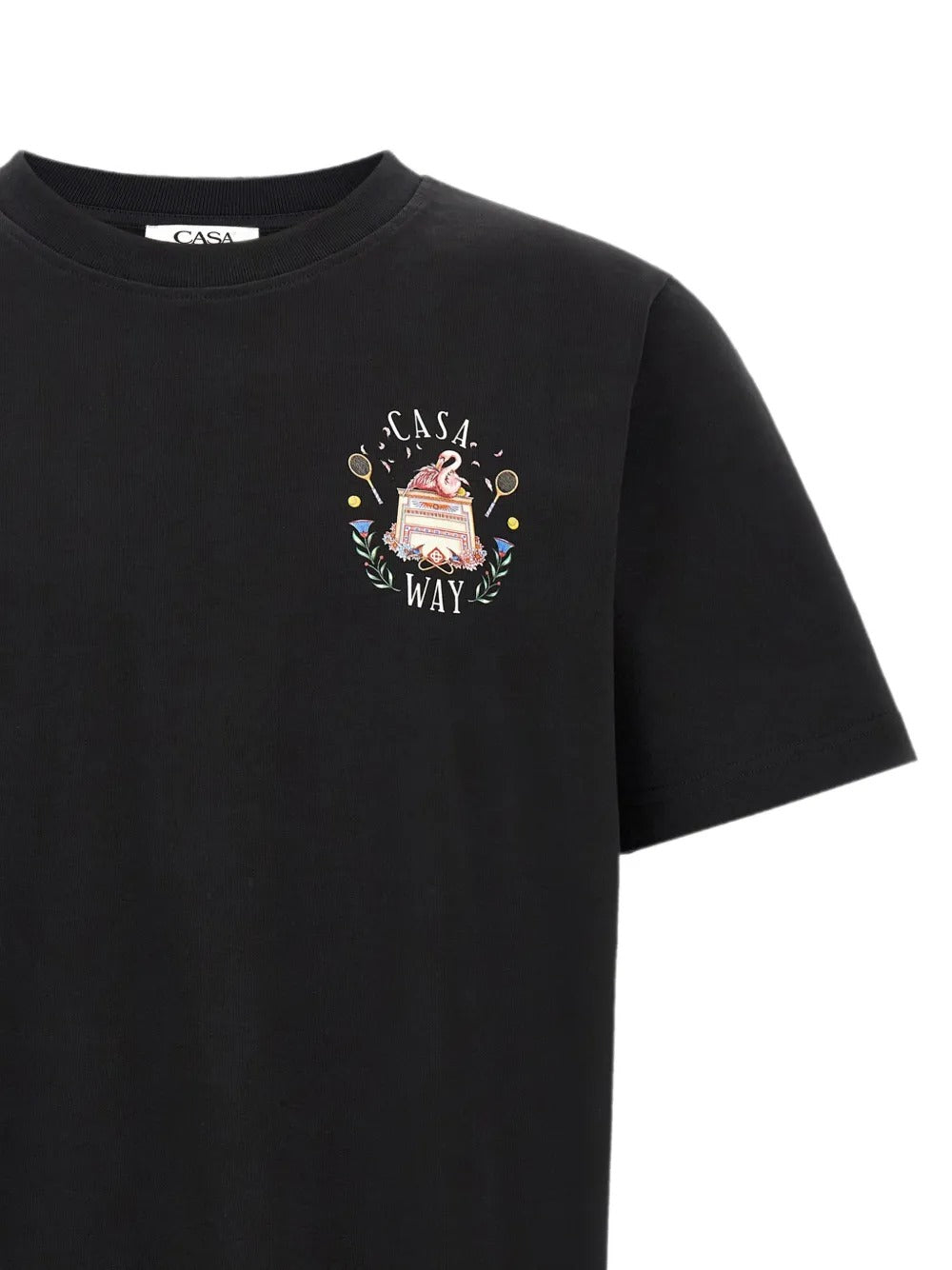 Casa way graphic-print t-shirt-CASABLANCA-Verso