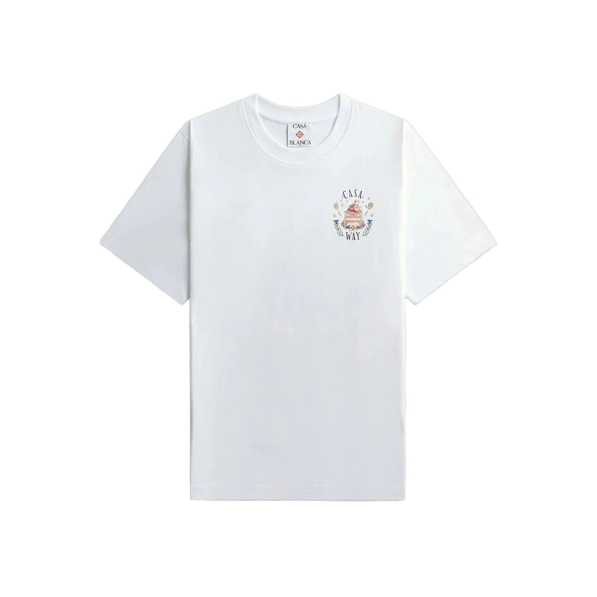 Casa Way Graphic-Print T-shirt-CASABLANCA-310395-XS-Verso