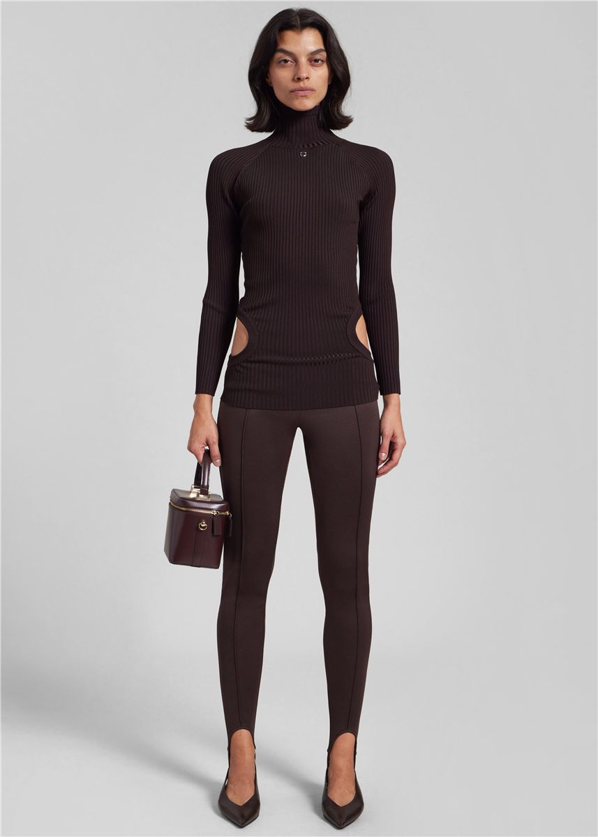 Caserta Stirrup Leggings-THE FRANKIE SHOP-Verso