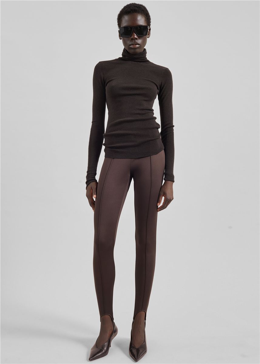 Caserta Stirrup Leggings-THE FRANKIE SHOP-Verso