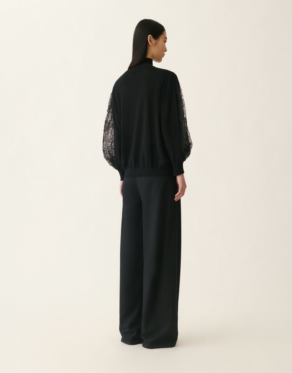 Cashmere and silk turtleneck sweater-FABIANA FILIPPI-Verso