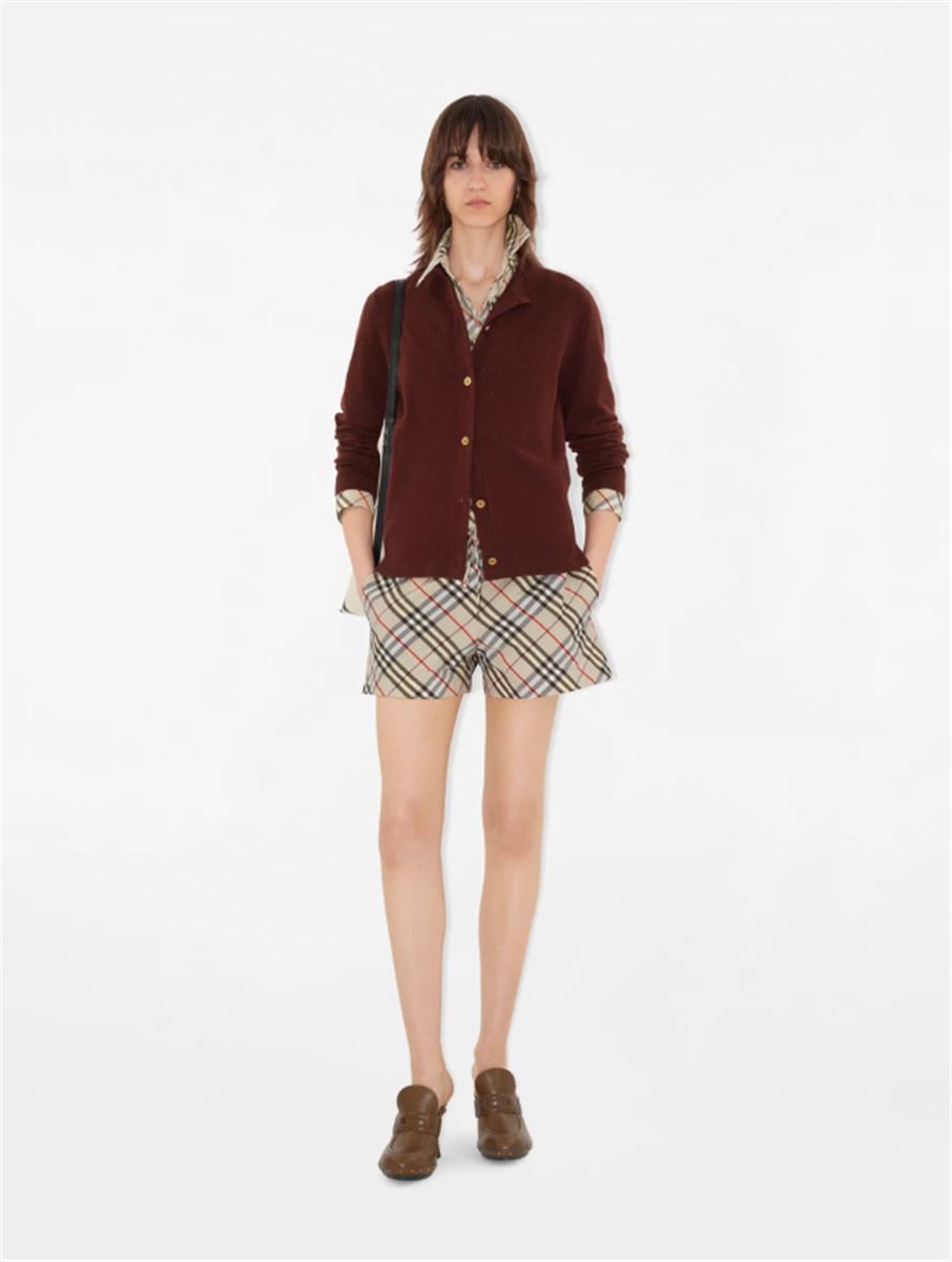 CASHMERE BLEND CARDIGAN-BURBERRY-Verso