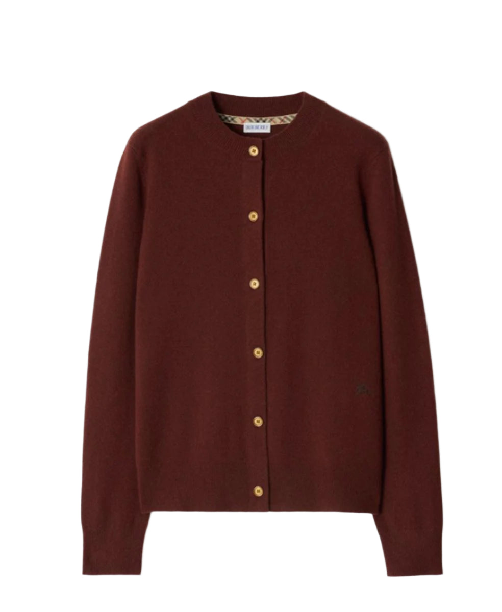 CASHMERE BLEND CARDIGAN-BURBERRY-Verso