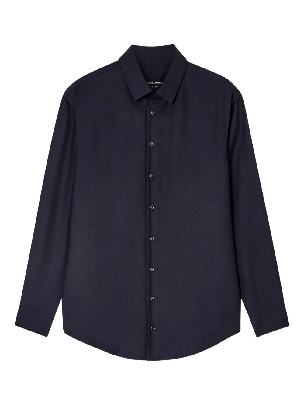 Cashmere blend shirt-GIORGIO ARMANI-Verso