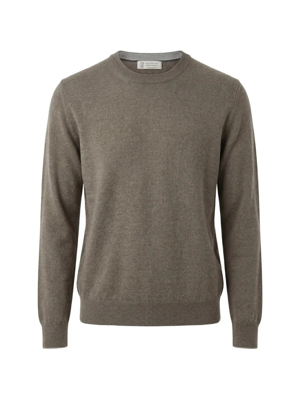 Cashmere crew-neck sweater-BRUNELLO CUCINELLI-312505-48-Verso