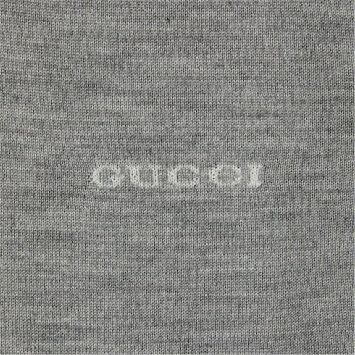 cashmere silk top with intarsia-GUCCI-Verso