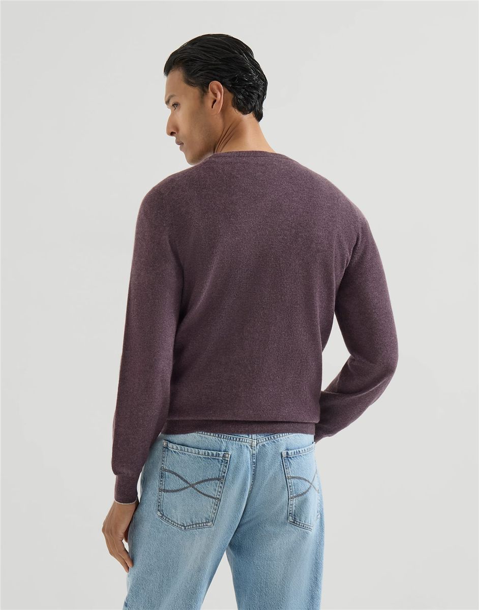 Cashmere sweater-BRUNELLO CUCINELLI-Verso