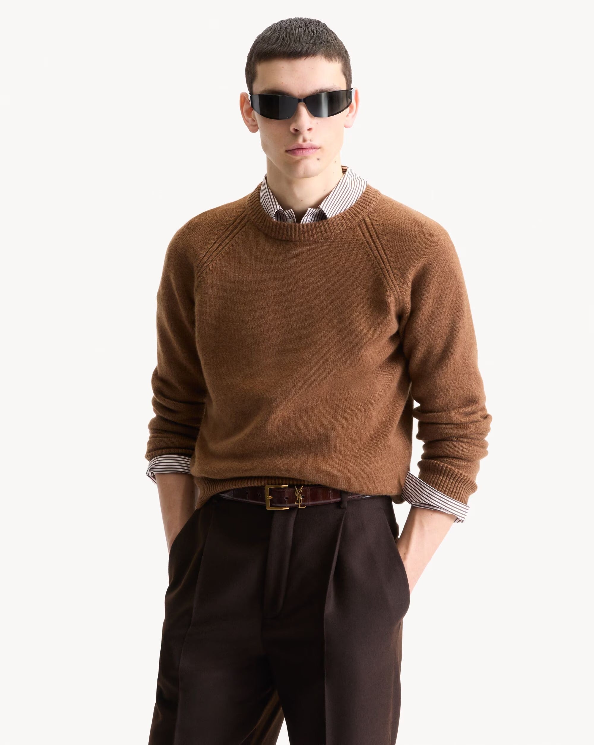 Cashmere sweater-SAINT LAURENT-Verso