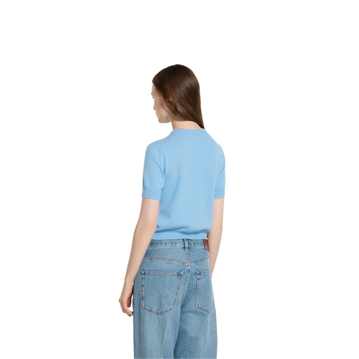 CASHMERE TOP WITH INTARSIA-GUCCI-Verso