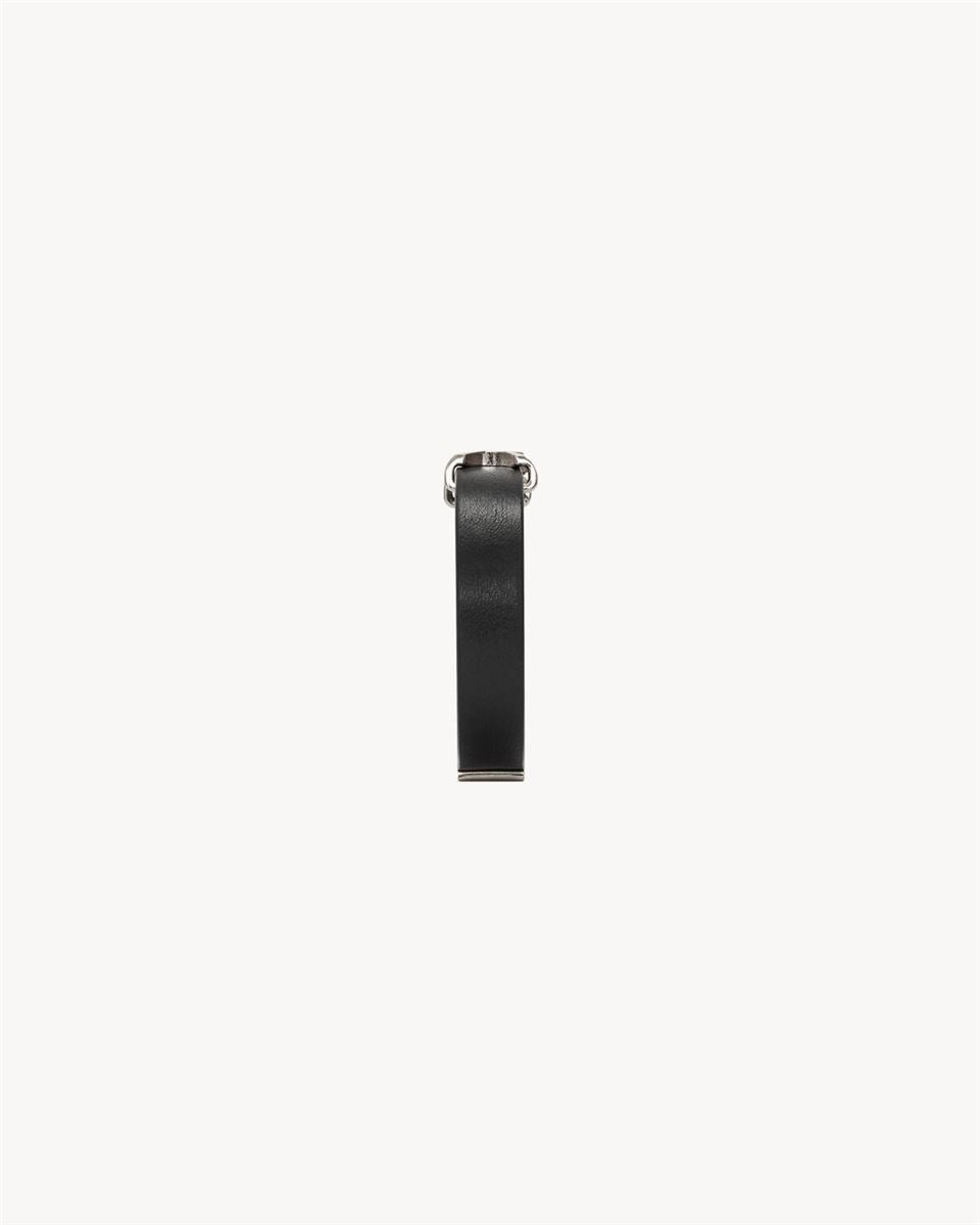 CASSANDRE BRACELET IN LEATHER -  SAINT LAURENT -  Verso